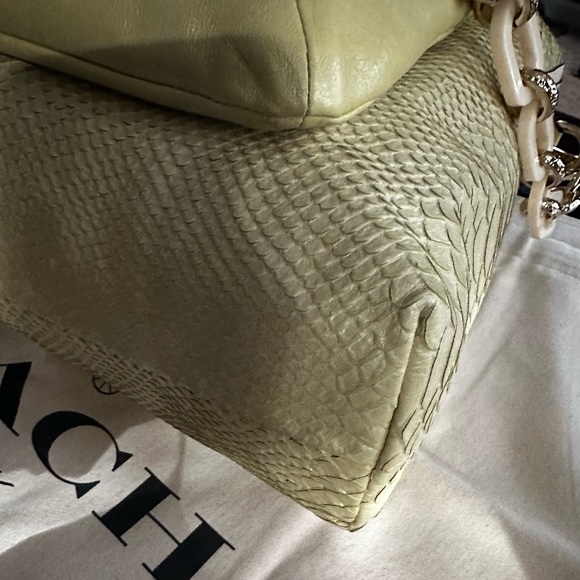 COACH ❤️ Kristin Embossed Metallic Python Large Tote Bag~STYLE #14920~NWT - Picture 10 of 15